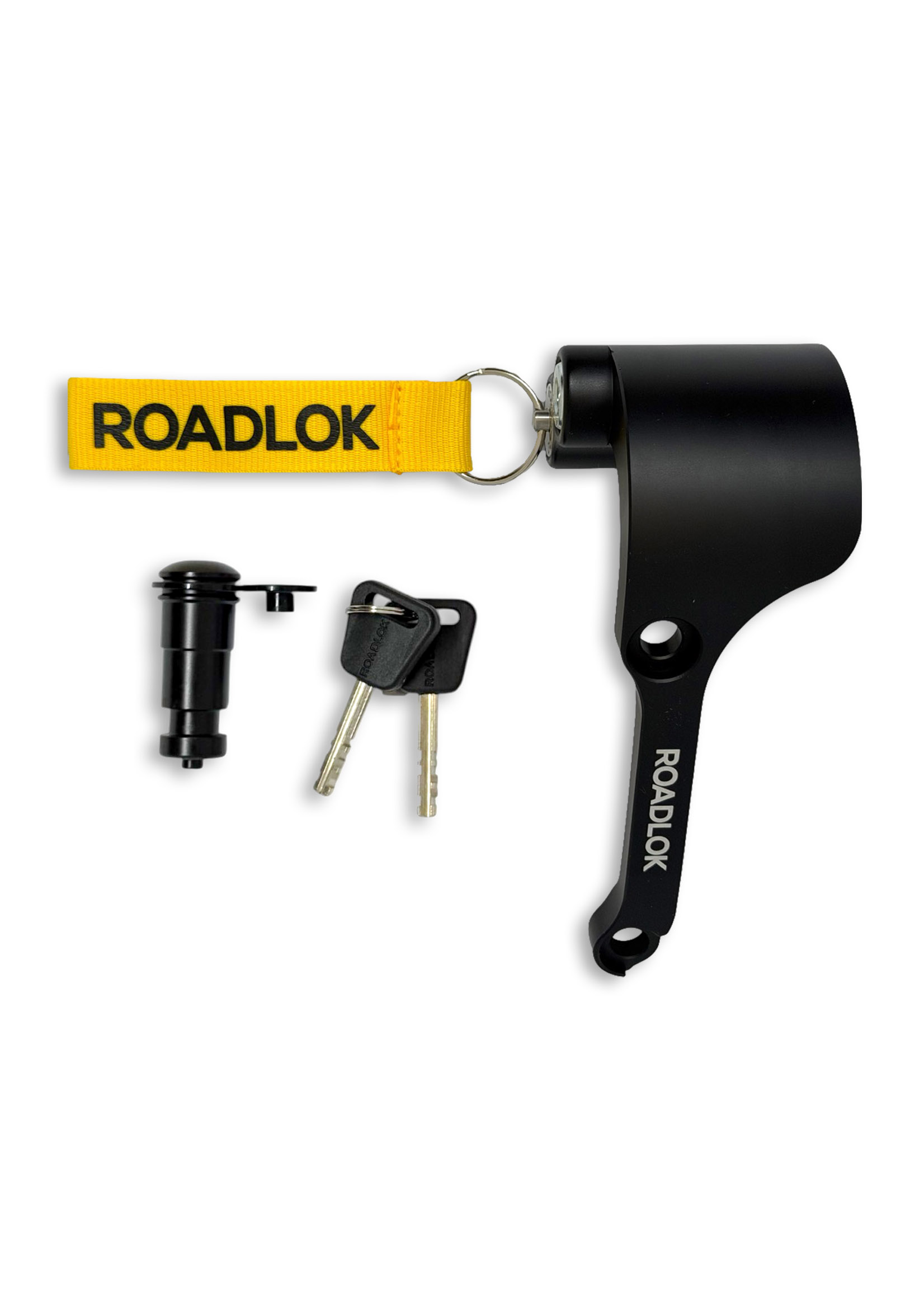 RoadLok XRA Eurosport 100 mm, oikea — musta