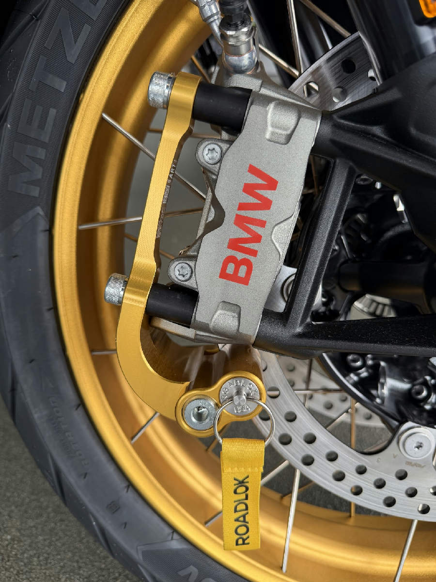 RoadLok XRA Eurosport 100 mm BMW/HD, oikea — satiinikulta