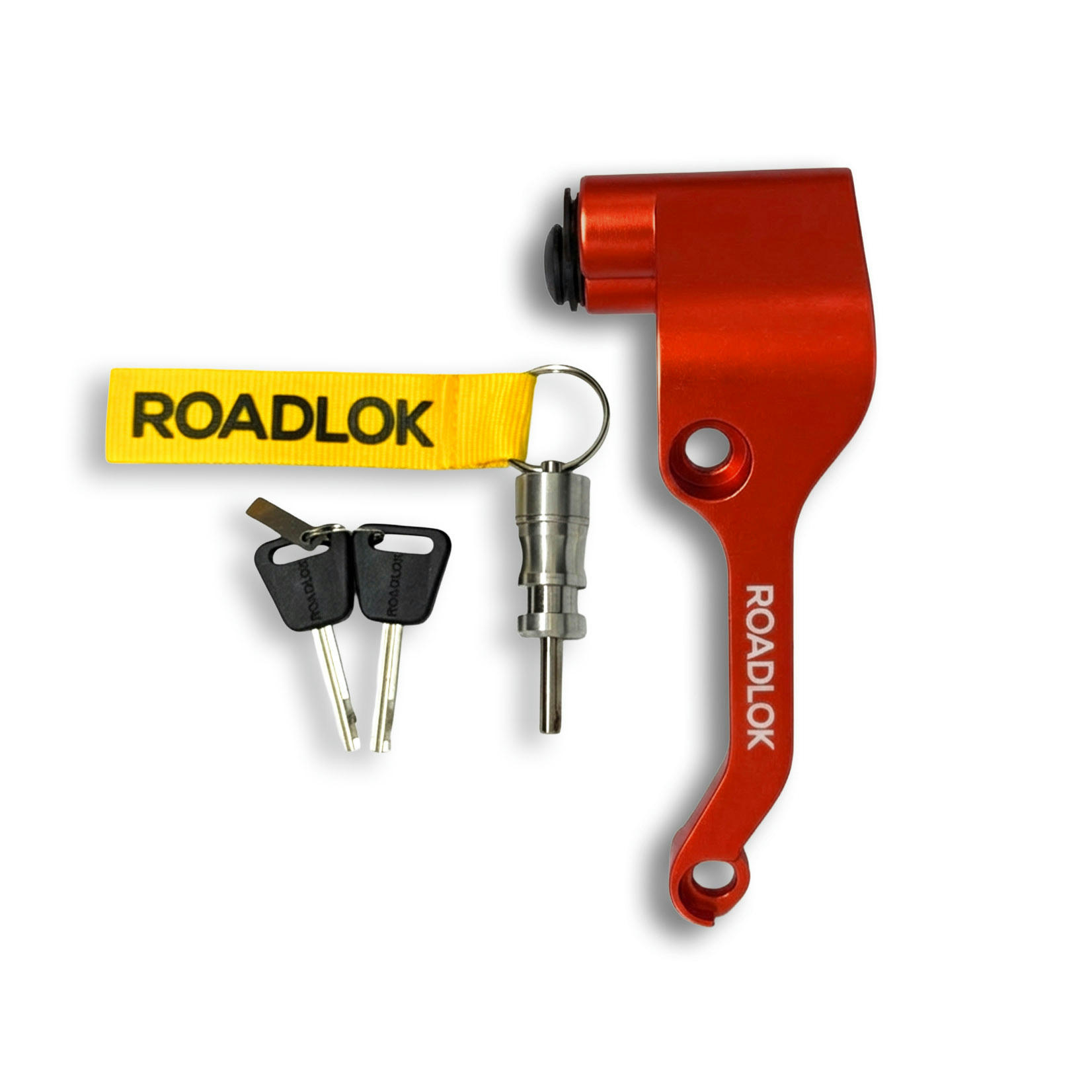 RoadLok XRA Japansport 108 mm, oikea — punainen