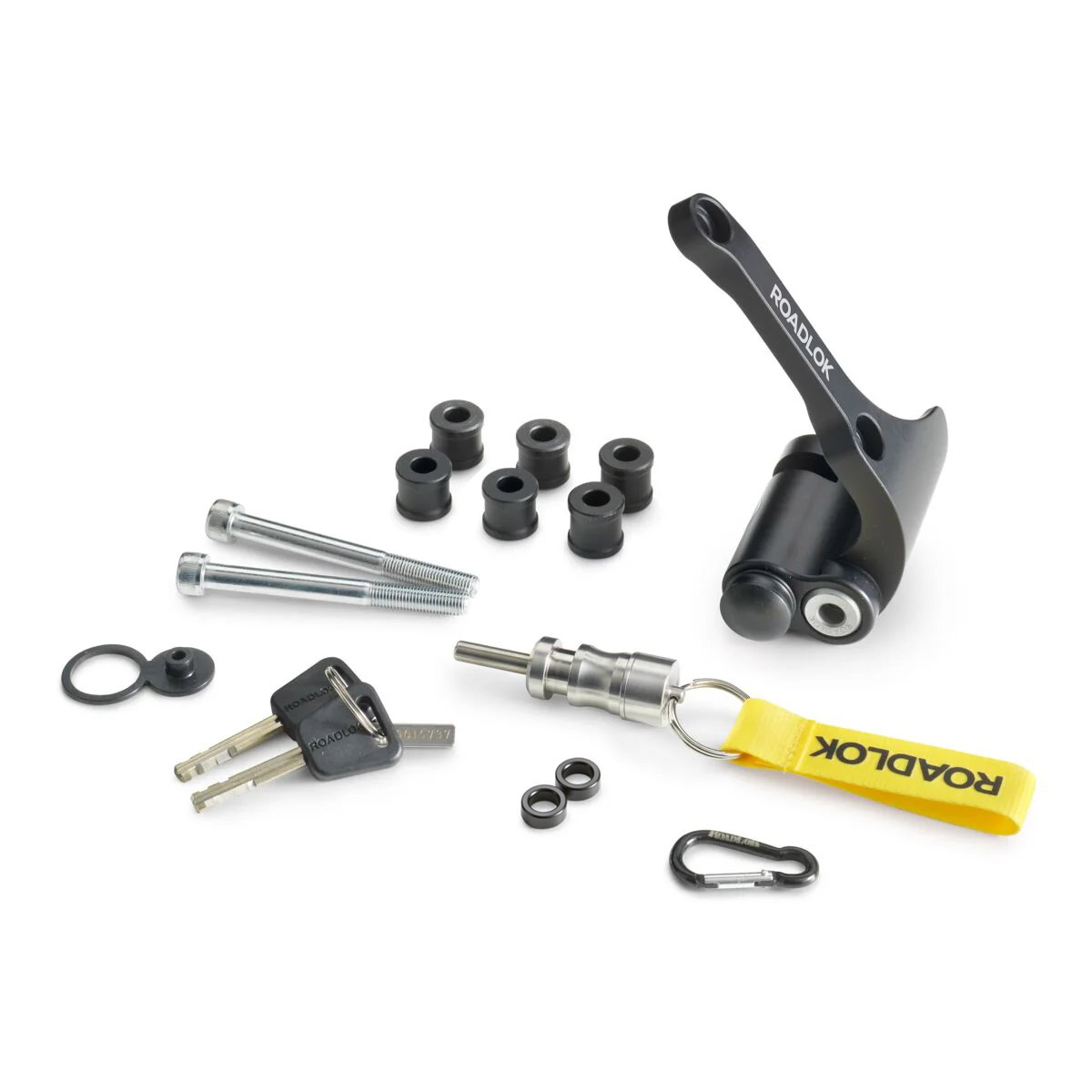 RoadLok XRA 80 mm, vasen — musta