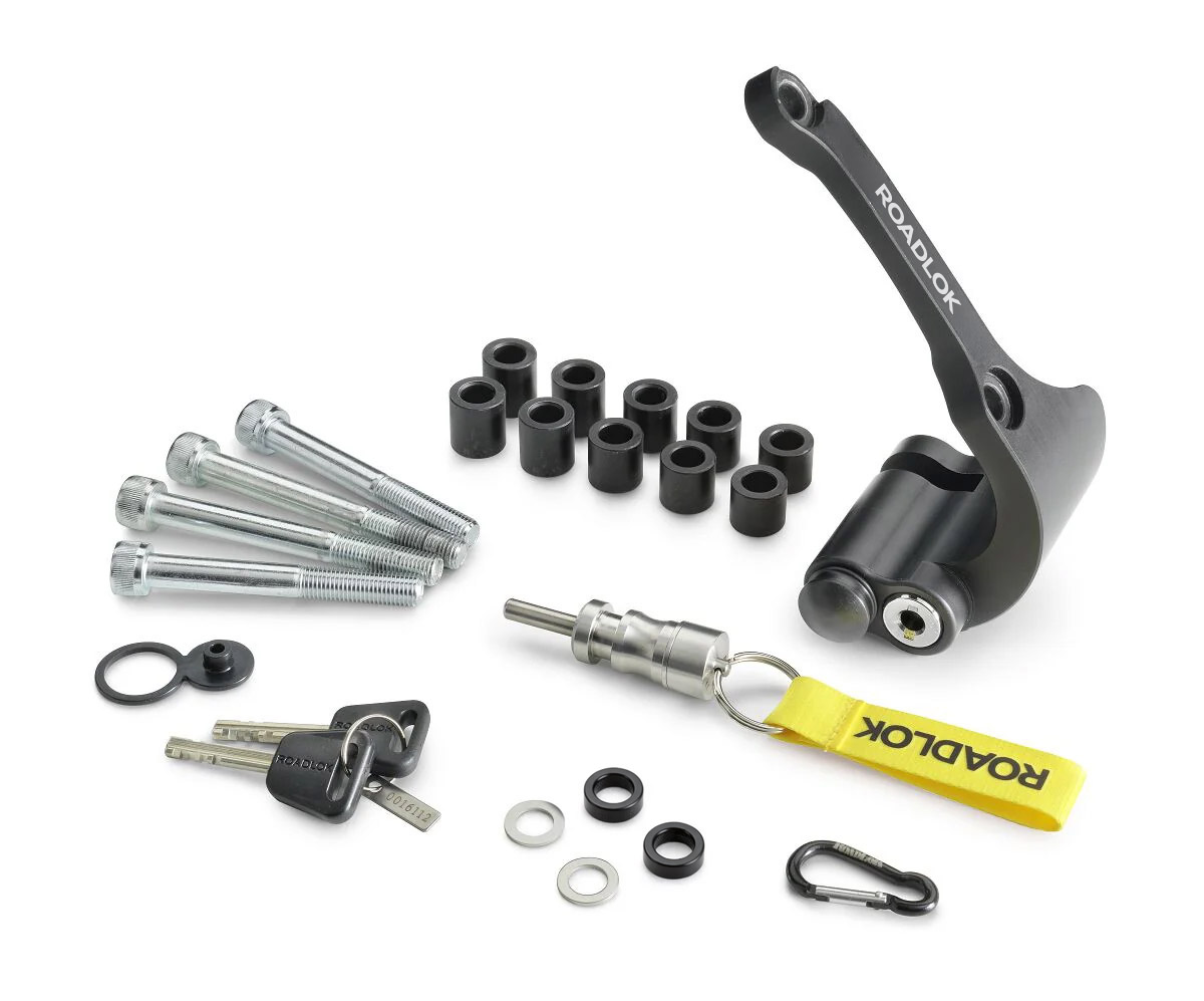 RoadLok XRA Eurosport 100 mm, vasen — musta